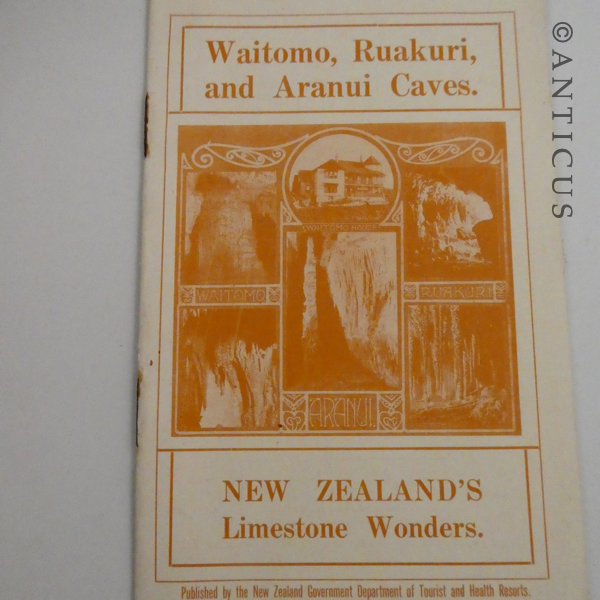 Five Early Booklets of Tourist Info, New Zealand.
