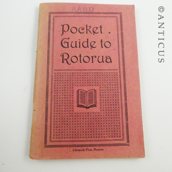 Five Early Booklets of Tourist Info, New Zealand.