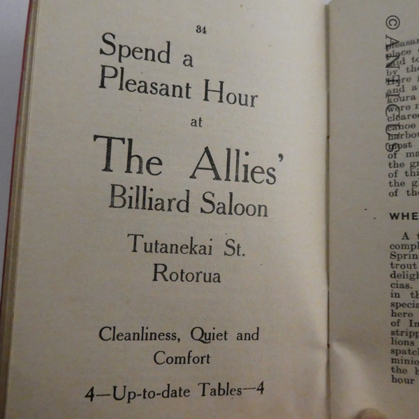 Five Early Booklets of Tourist Info, New Zealand.