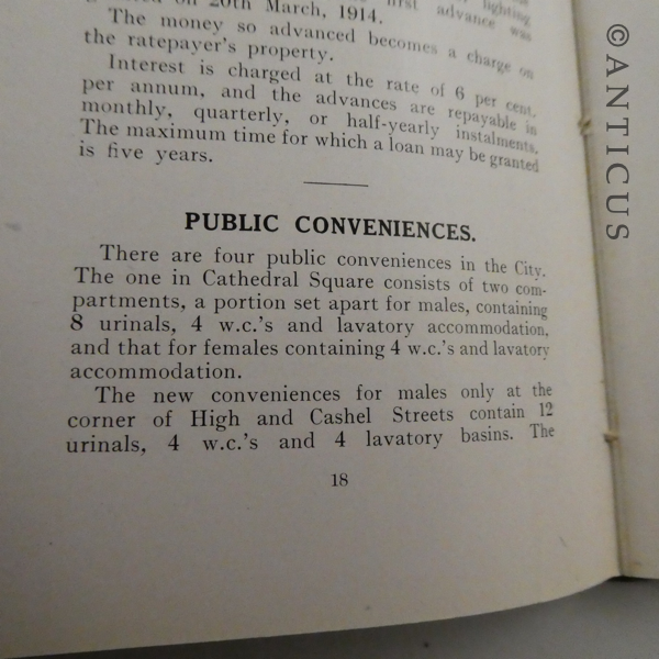 Five Early Booklets of Tourist Info, New Zealand.