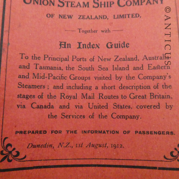 Five Early Booklets of Tourist Info, New Zealand.