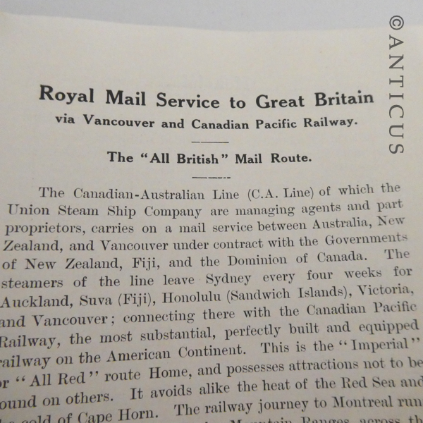 Five Early Booklets of Tourist Info, New Zealand.