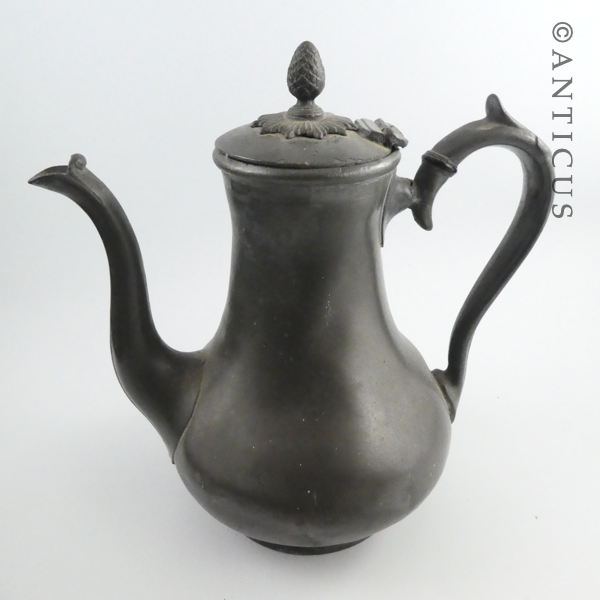 Large EPBM Coffee Pot, Victorian.