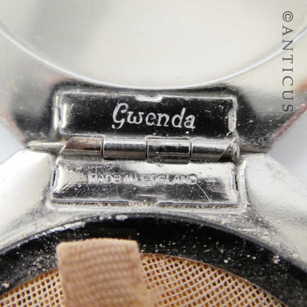 Unusual Vintage Powder Compact.