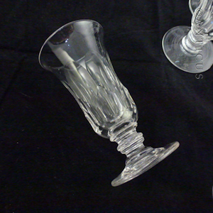 Mixed Set of Six 19th Century Cordial or Jelly Glasses.
