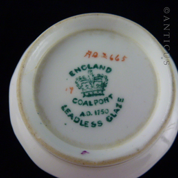 Antique Set Demi Tasse Coffee Cups and Saucers.