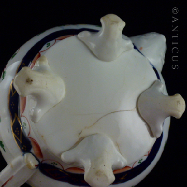 Cambrian Gaudy Welsh Tea Set, Early 1800s