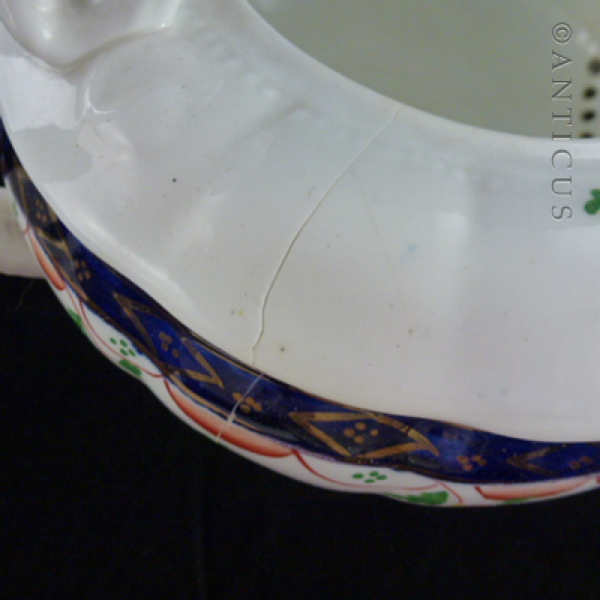 Cambrian Gaudy Welsh Tea Set, Early 1800s