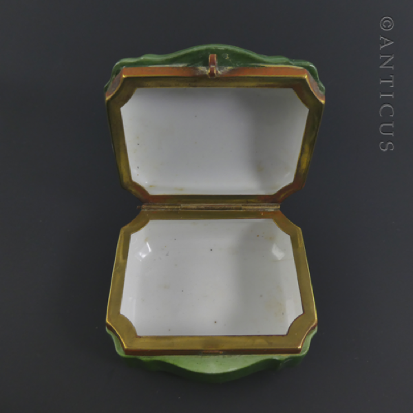 Dutch Goose Girl Pill or Trinket Box.