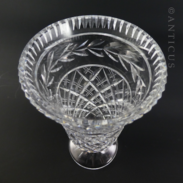 Waterford Crystal Vase, Vintage.