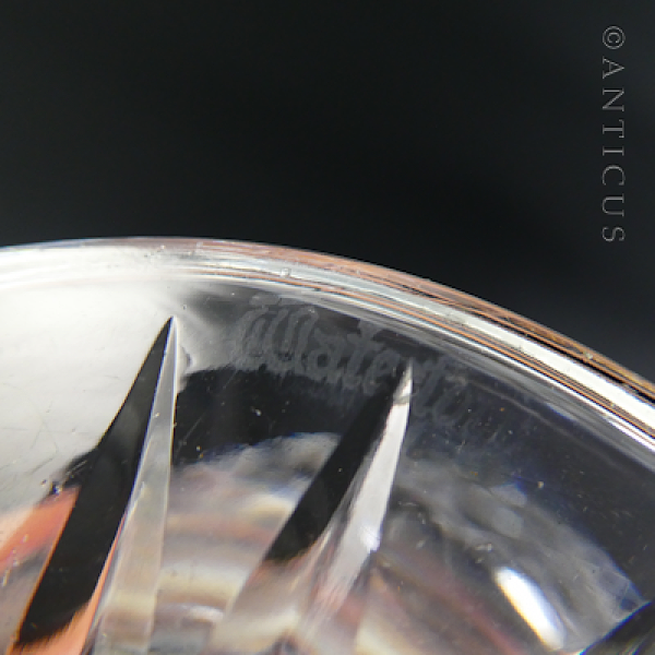 Waterford Crystal Vase, Vintage.