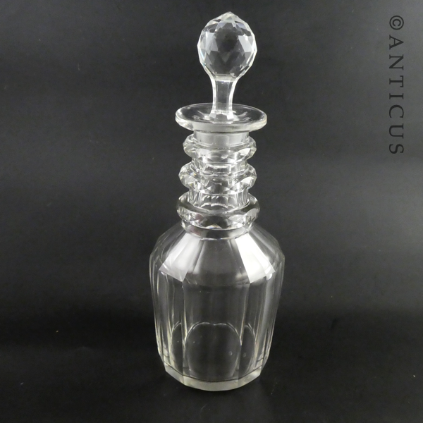 Cut Glass Decanter. Anticus Antiques