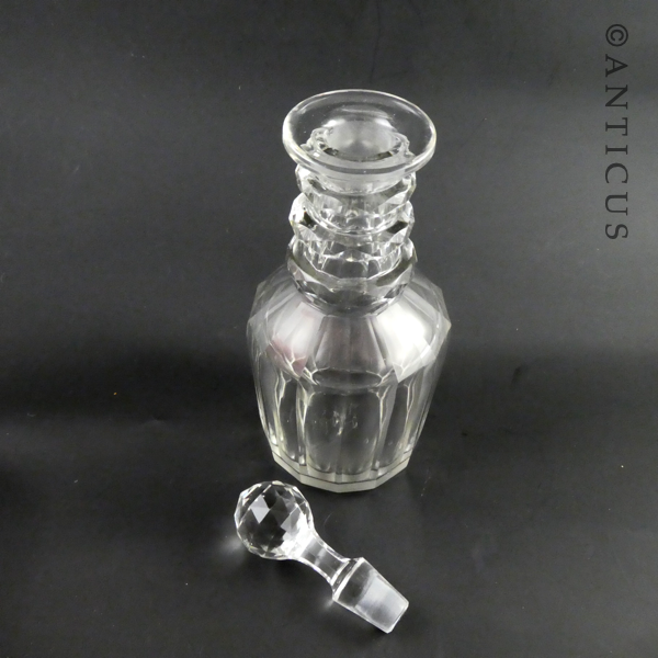 Cut Glass Decanter.