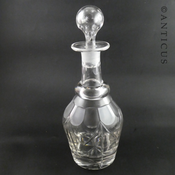 Georgian Decanter, Very Heavy.