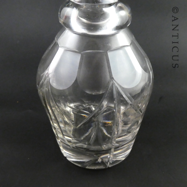 Georgian Decanter, Very Heavy.