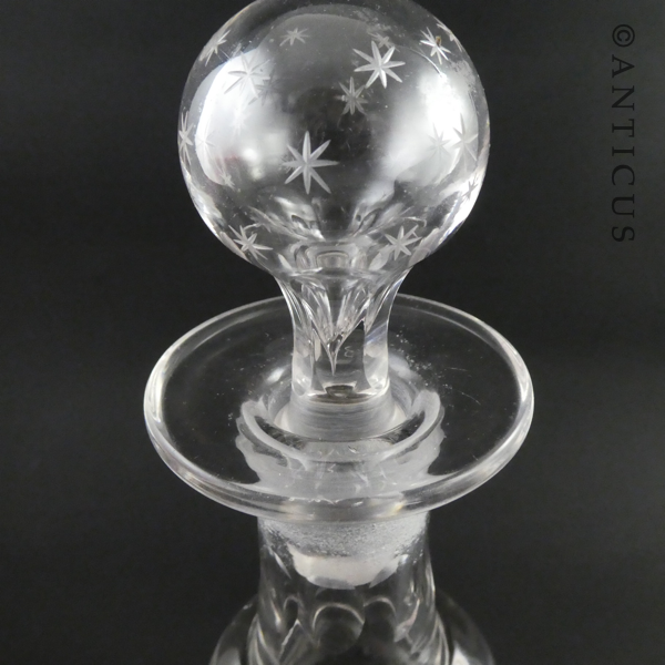 Georgian Decanter, Very Heavy.