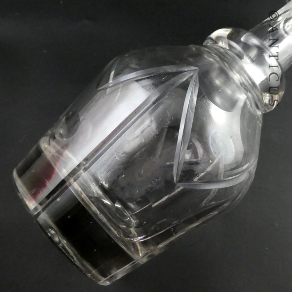 Georgian Decanter, Very Heavy.