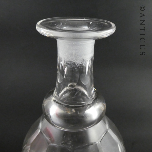 Georgian Decanter, Very Heavy.