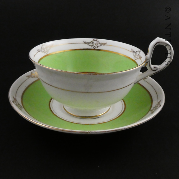 Pretty Cups and Saucers, Cake Plates.