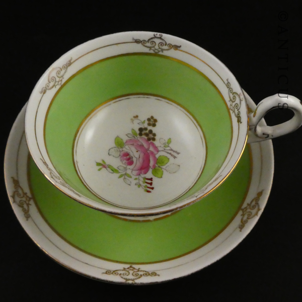 Pretty Cups and Saucers, Cake Plates.