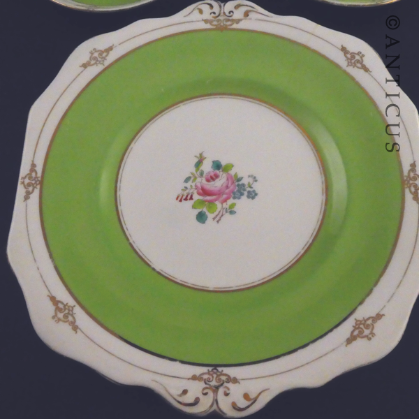 Pretty Cups and Saucers, Cake Plates.