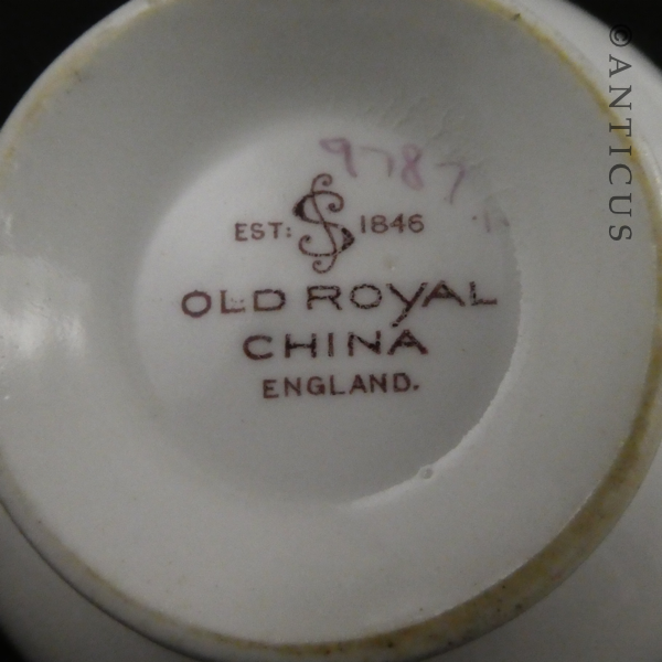 Pretty Cups and Saucers, Cake Plates.