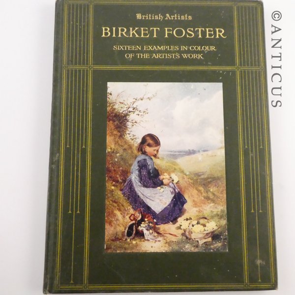 Birket Foster RWS Art Works Book, 1910.