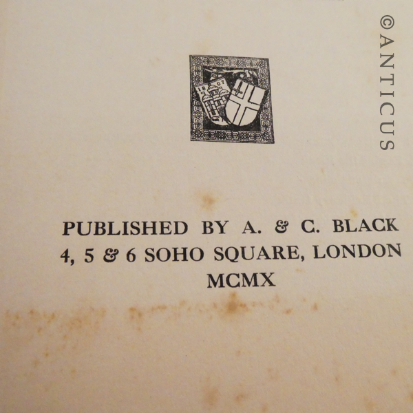 Birket Foster RWS Art Works Book, 1910.