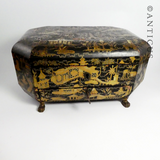 Antique Chinoiserie Box, Chinese.