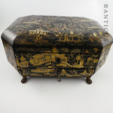 Antique Chinoiserie Box, Chinese.
