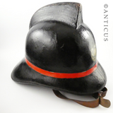 New Zealand Fireman's Helmet, 1955-1970.