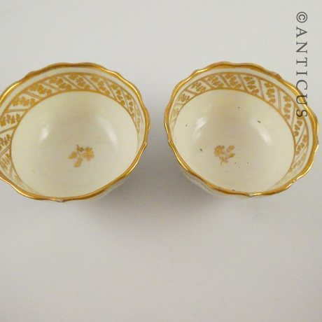 Pair of Antique Georgian-Period Teabowls.
