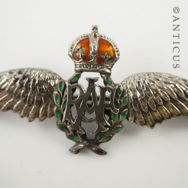 RAF Sweetheart Brooch, Vintage.