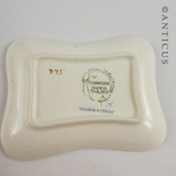 Small Ceramic Floral Chintz Dish & Vase.
