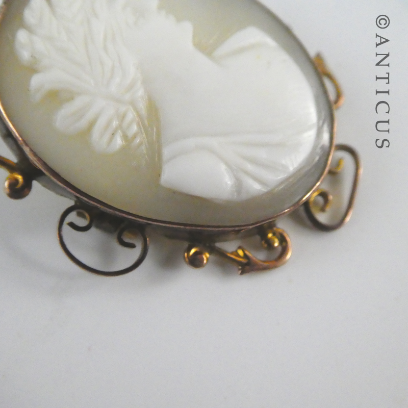 Victorian Cameo Brooch.