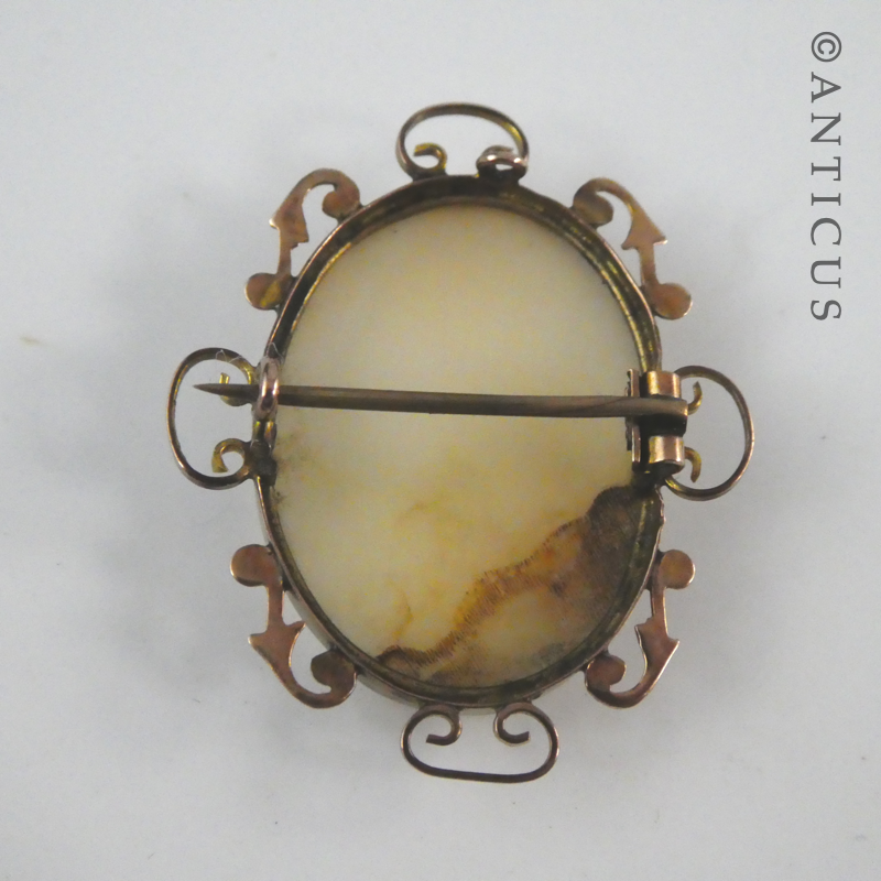 Victorian Cameo Brooch.