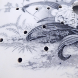 Large Victorian Blue and White Drainer.
