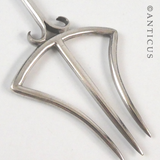 Art Nouveau Large Pickle Fork.