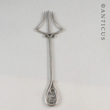 Art Nouveau Large Pickle Fork.