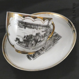 Ngaruawahia Railway Bridge Cup and Saucer.