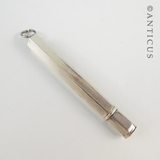 Antique Sterling Silver Pencil.