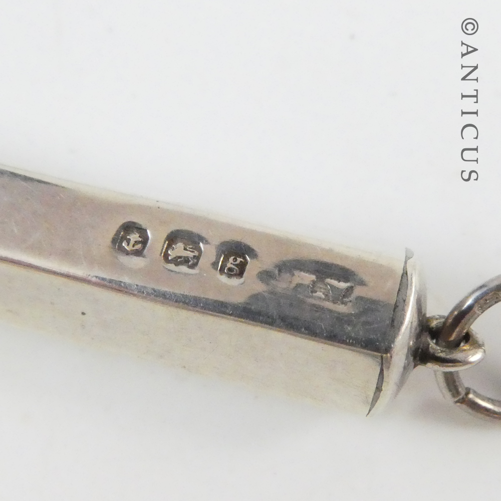 Antique Sterling Silver Pencil.