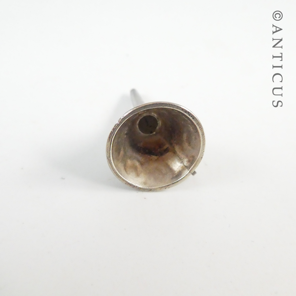 Small Silver Perfume Funnel
