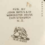 Antique Christchurch Exhibition Dish.