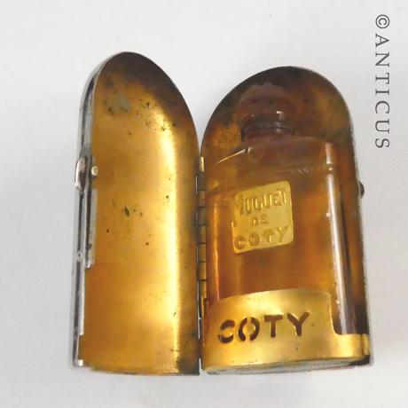 Vintage Coty Perfume Bottle in Case.