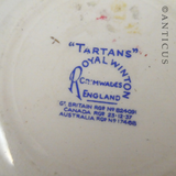 Tartan Royal Winton Plate.