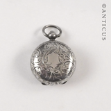 Sterling Silver Sovereign Coin Case, 1906.