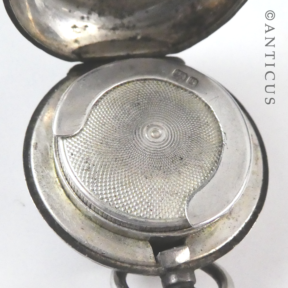 Sterling Silver Sovereign Coin Case, 1906.