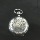 Sterling Silver Sovereign Coin Case, 1906.