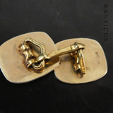 Vintage Kremen Set of Gold Cufflinks, Shirt Studs, Cased.